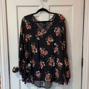 Torrid - crisscross blouse